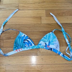 Floral bathing suit top!